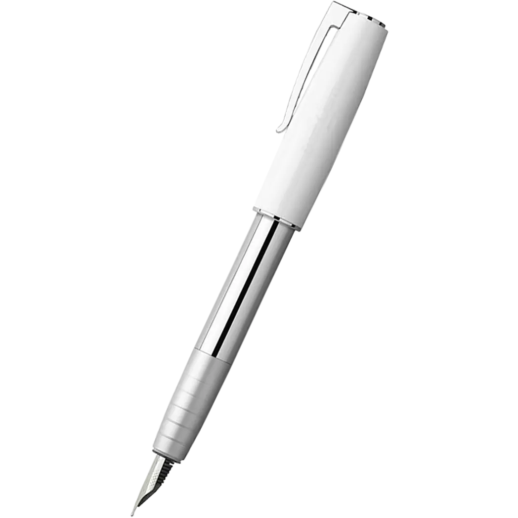 Faber-Castell LOOM Fountain Pen - Piano White-Pen Boutique Ltd