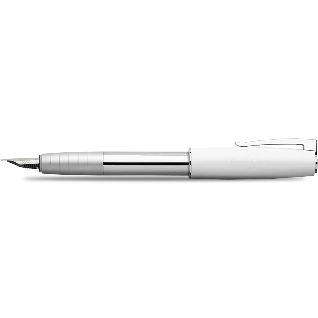 Faber-Castell LOOM Fountain Pen - Piano White-Pen Boutique Ltd