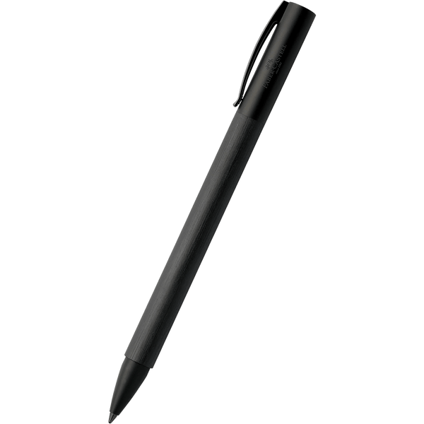 Faber-Castell Ambition Ballpoint Pen - All Black-Pen Boutique Ltd