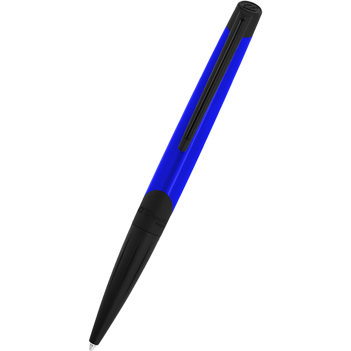 S T Dupont Defi Millennium Ballpoint Pen - Fluo Blue-Pen Boutique Ltd