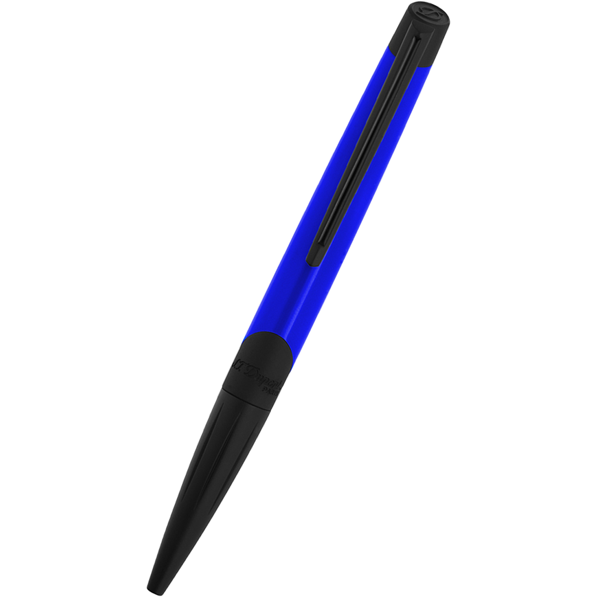 S T Dupont Defi Millennium Ballpoint Pen - Fluo Blue-Pen Boutique Ltd