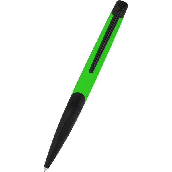 S T Dupont Defi Millennium Ballpoint Pen - Fluo Green-Pen Boutique Ltd