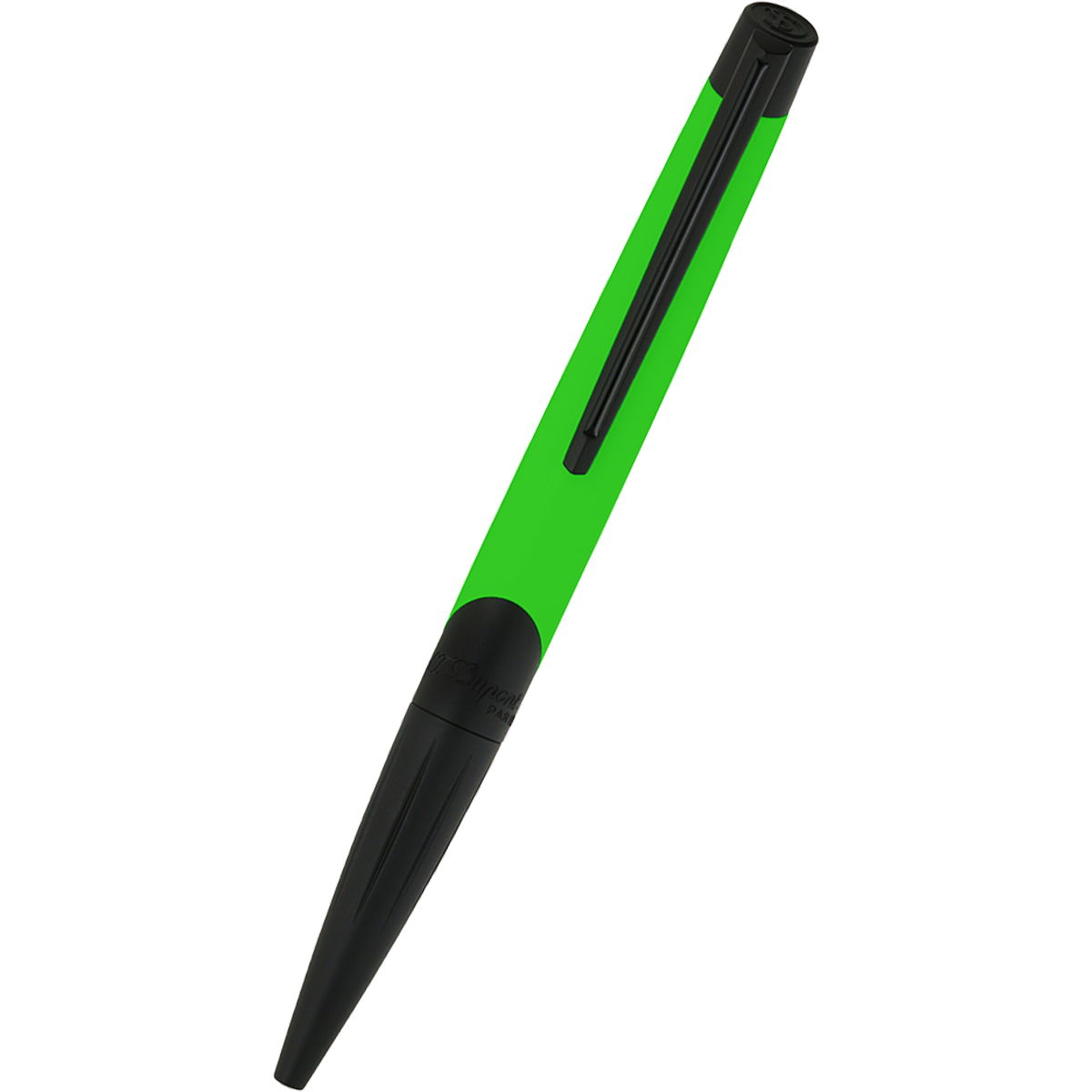 S T Dupont Defi Millennium Ballpoint Pen - Fluo Green-Pen Boutique Ltd