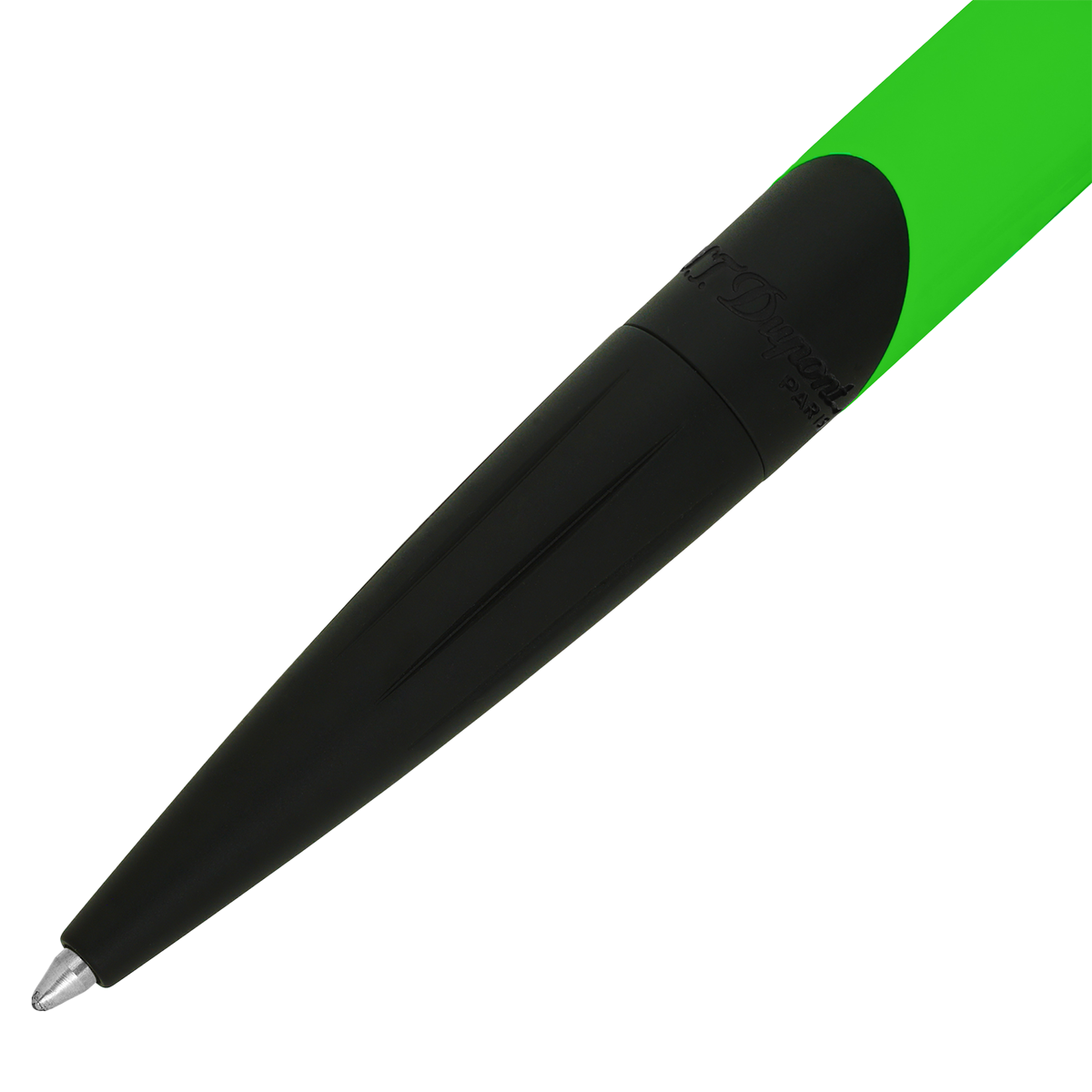 S T Dupont Defi Millennium Ballpoint Pen - Fluo Green-Pen Boutique Ltd