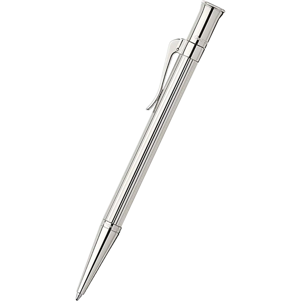 Graf Von Faber-Castell Classic Platinum Plated Ballpoint Pen - Pen Boutique  Ltd