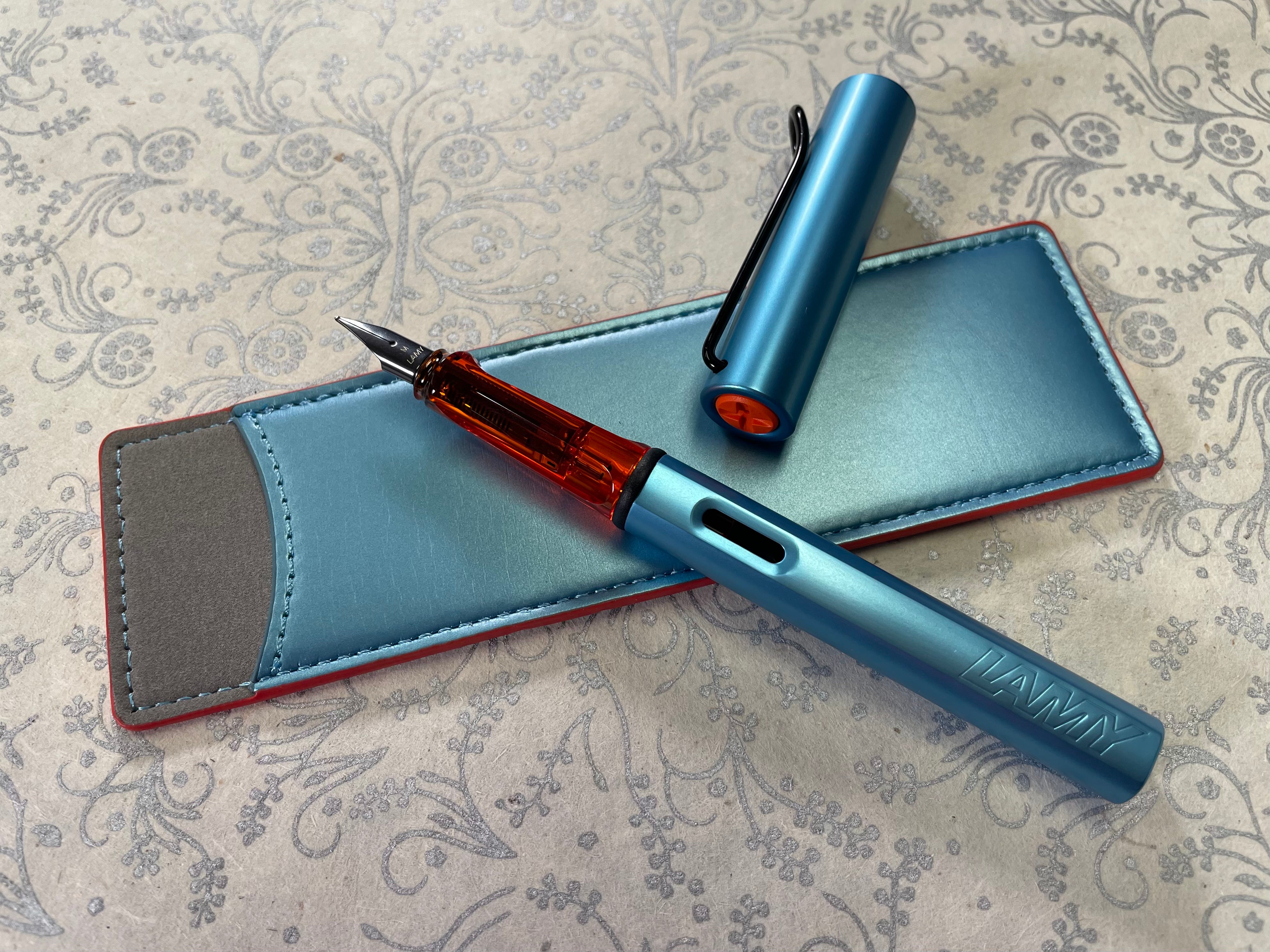 Lamy AL-Star Fountain Pen - Denim (Special Edition) + FREE matching Pen Pouch-Pen Boutique Ltd