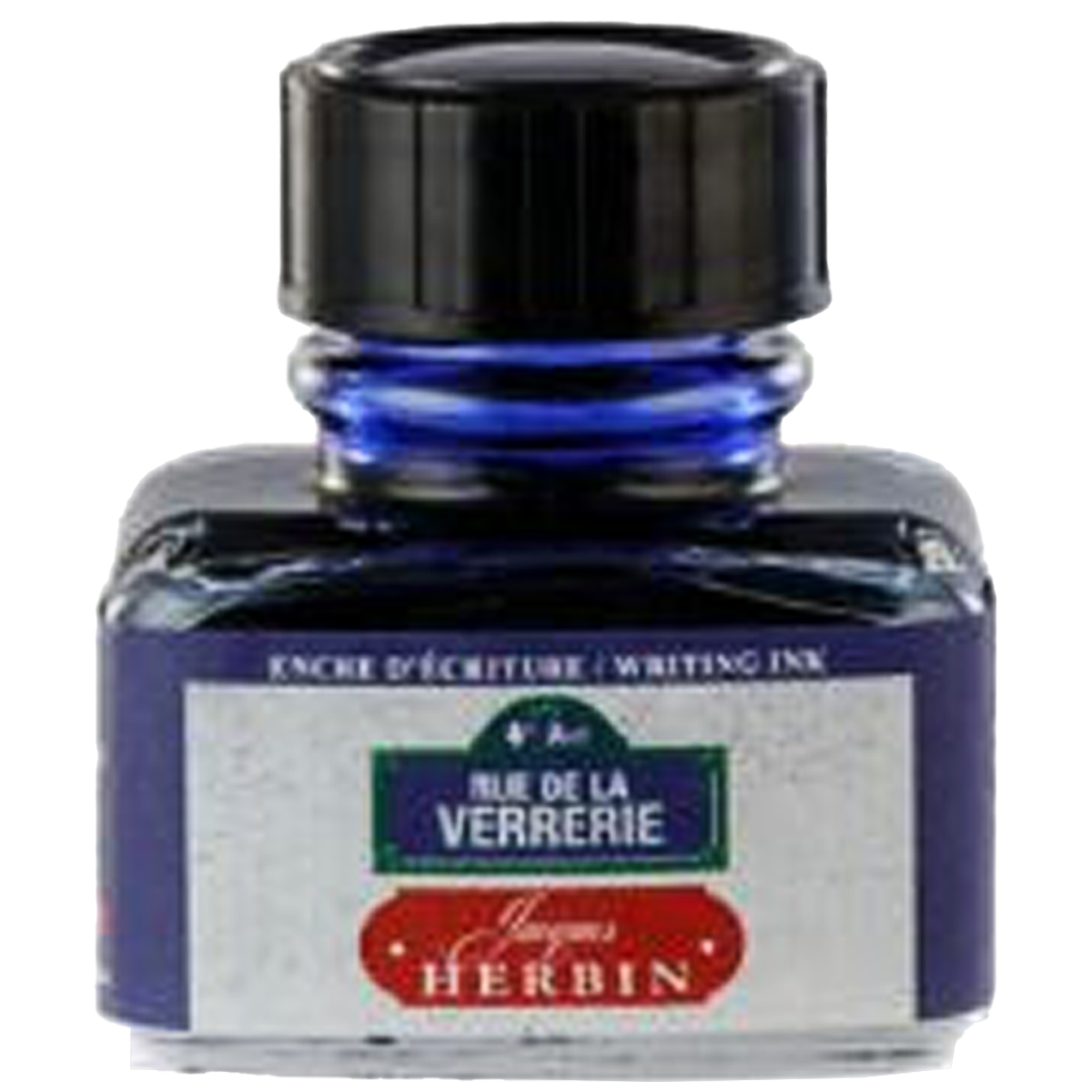 J. Herbin 30ml Bottled Ink Rue De la Verrerie - Blue-Pen Boutique Ltd