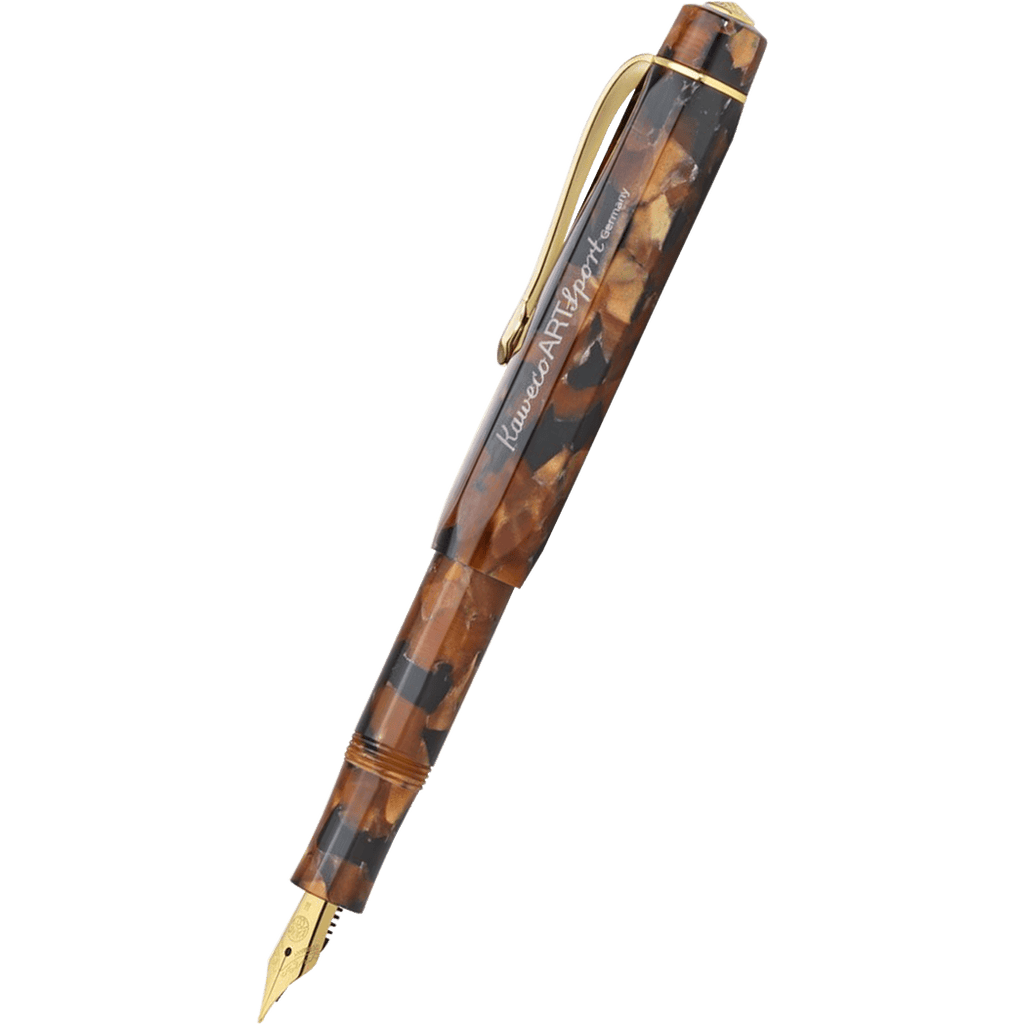 Kaweco Art Sport Fountain Pen - Hickory Brown - Pen Boutique Ltd