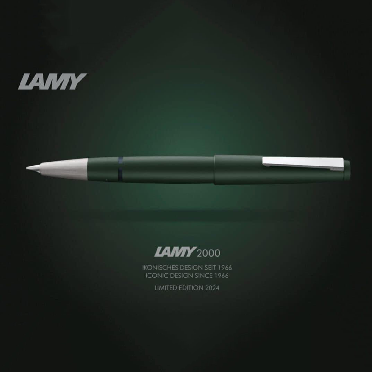 Lamy 2000 Fountain Pen - Pine (Limited Edition 2024)-Pen Boutique Ltd