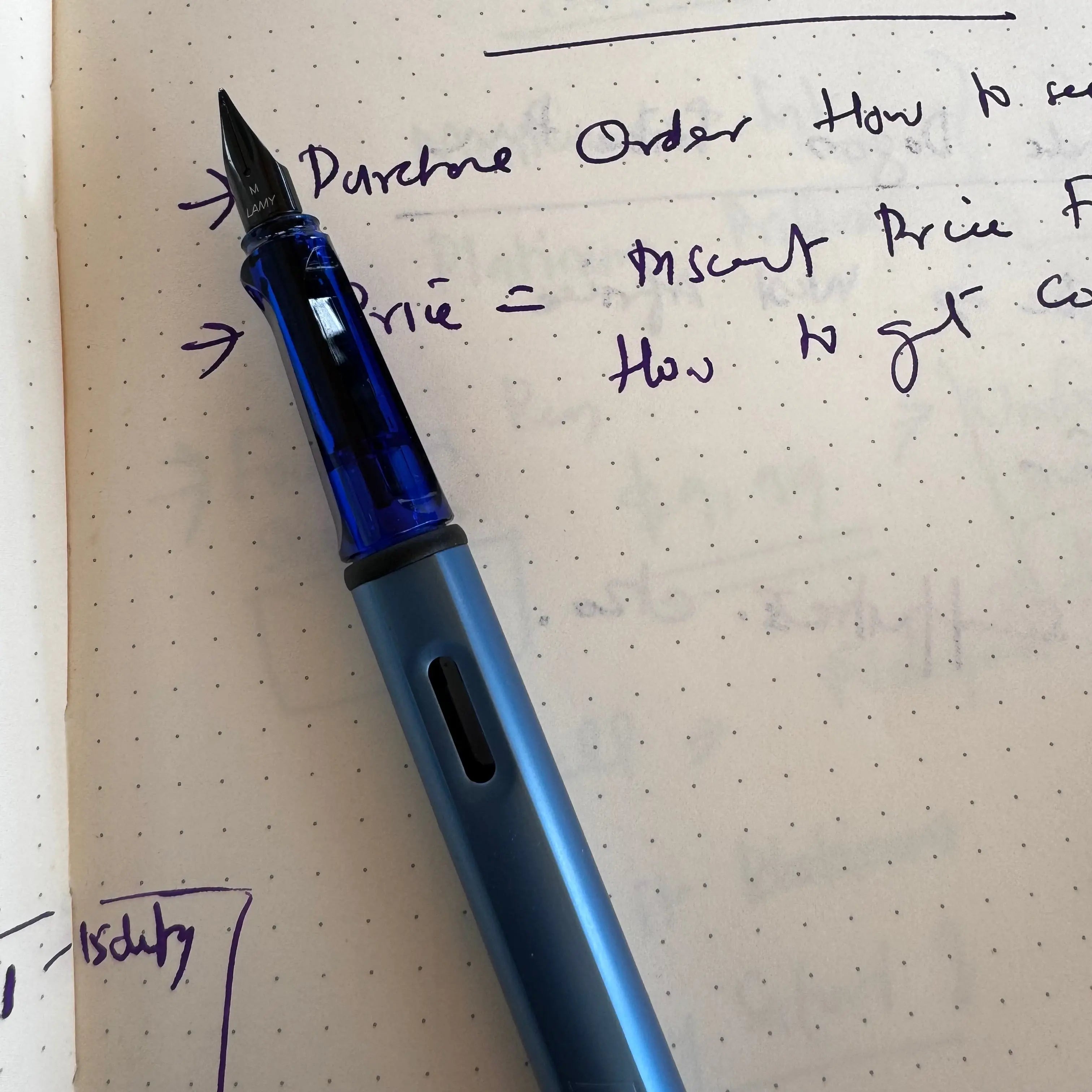 Lamy AL-Star Fountain Pen - Aquatic (Special Edition) Lamy Pens