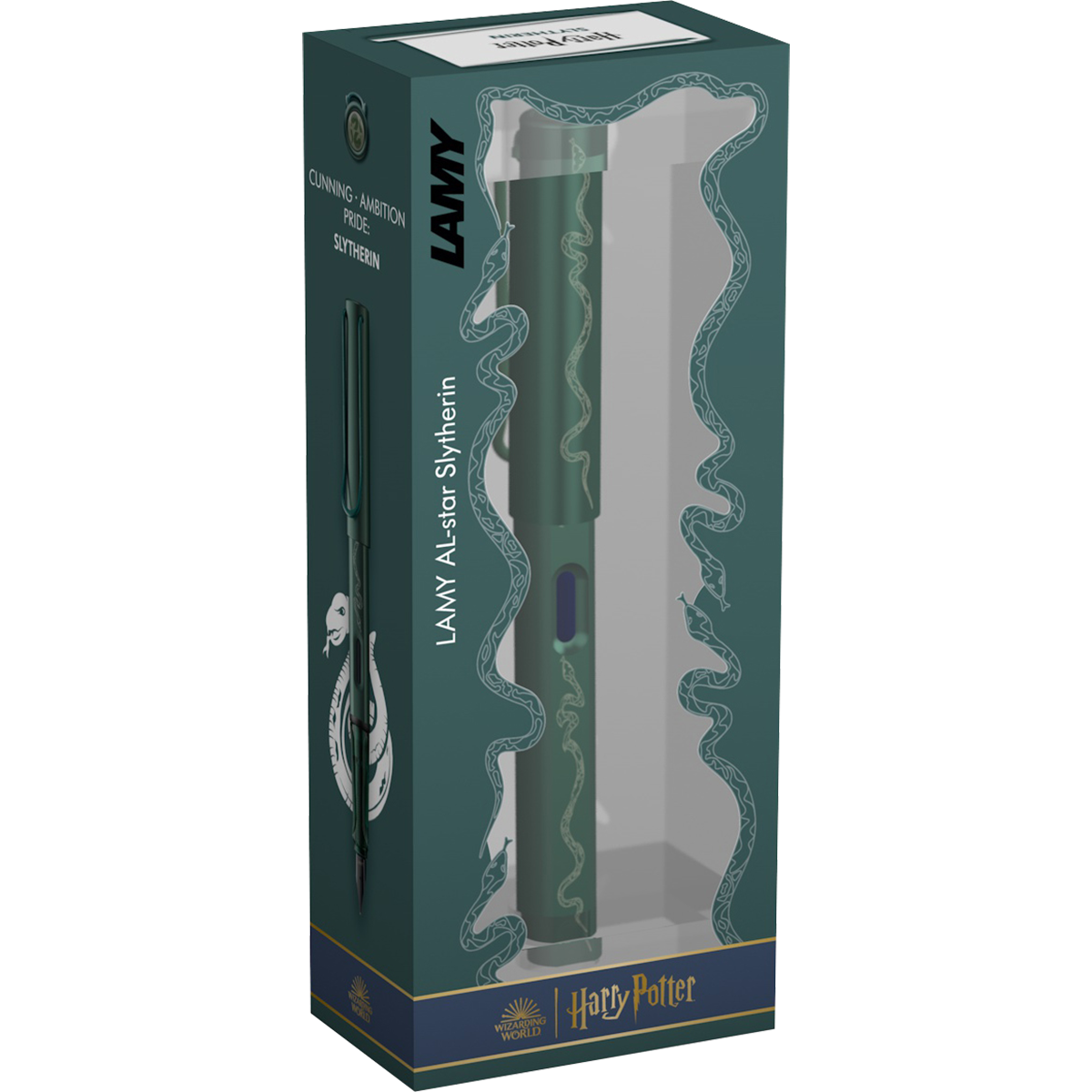 Lamy AL-Star Fountain Pen - Harry Potter Slytherin (Special Edition)-Pen Boutique Ltd