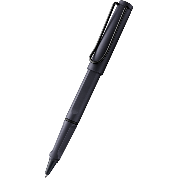 Lamy Safari Rollerball Pen - Steel Black-Pen Boutique Ltd