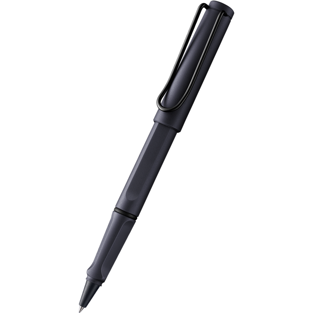 Lamy Safari Rollerball Pen - Steel Black-Pen Boutique Ltd