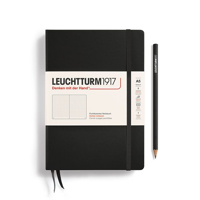 Leuchtturm 1917 Hardcover Notebook - A5 - Dotted-Pen Boutique Ltd