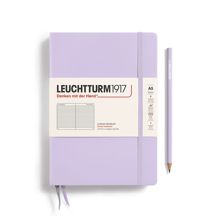 Leuchtturm 1917 Hardcover Notebook - A5 - Ruled-Pen Boutique Ltd