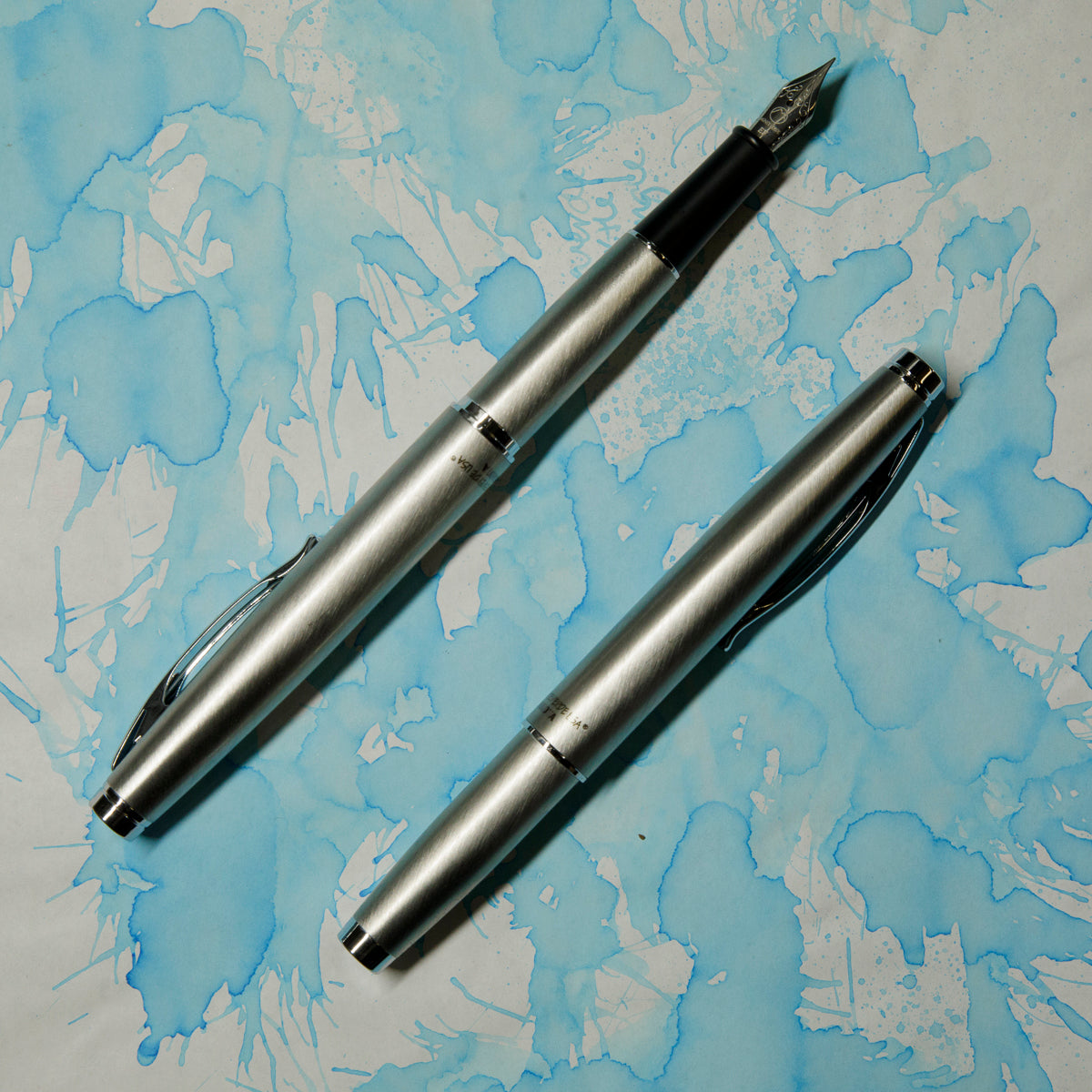 Monteverde Dakota Fountain Pen - Stainless Steel-Pen Boutique Ltd