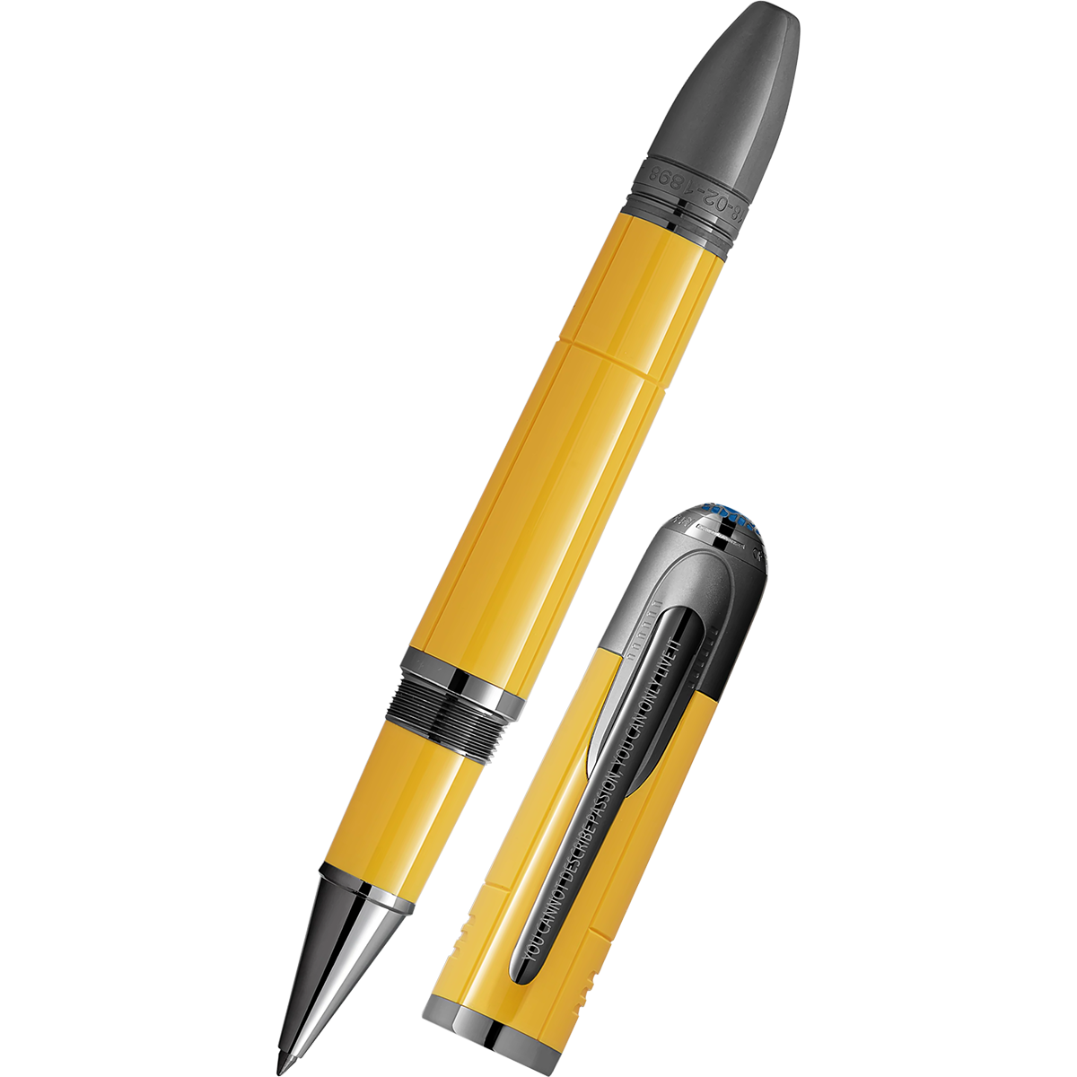 Montblanc Great Characters Rollerball Pen - Special Edition - Giallo Modena Enzo Ferrari-Pen Boutique Ltd