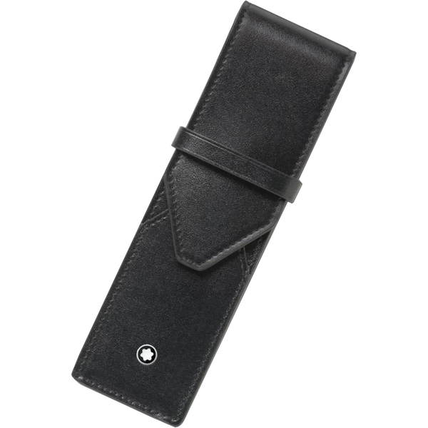 Montblanc Meisterstuck 2 Pen Pouch - Black Montblanc