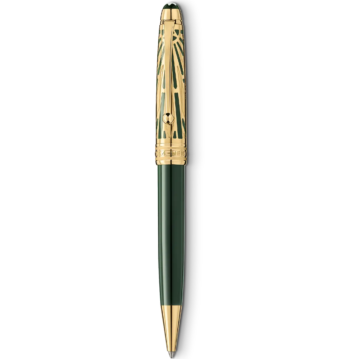 Montblanc Meisterstuck Ballpoint Pen - 164 The Origin Green - Doue Montblanc