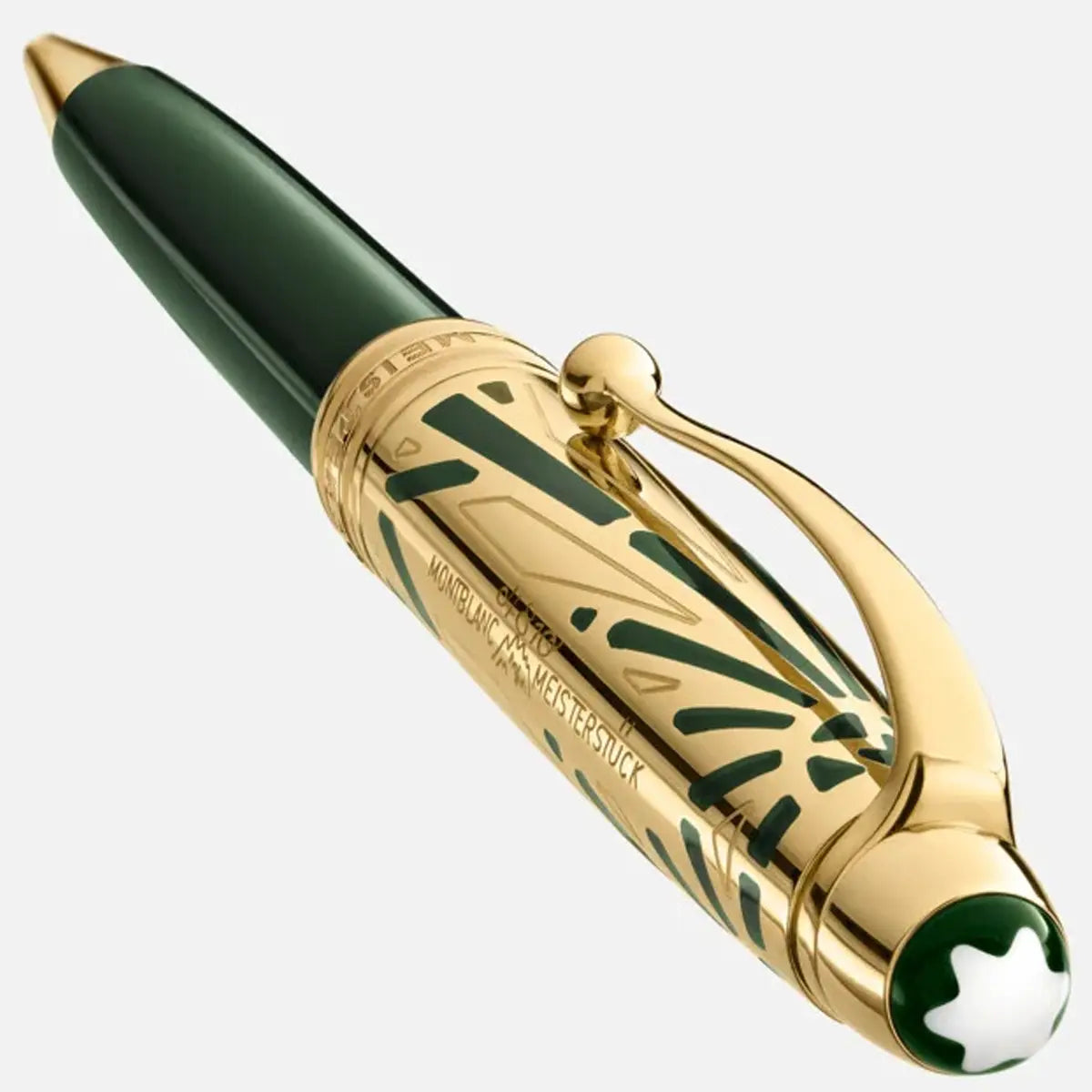 Montblanc Meisterstuck Ballpoint Pen - 164 The Origin Green - Doue Montblanc