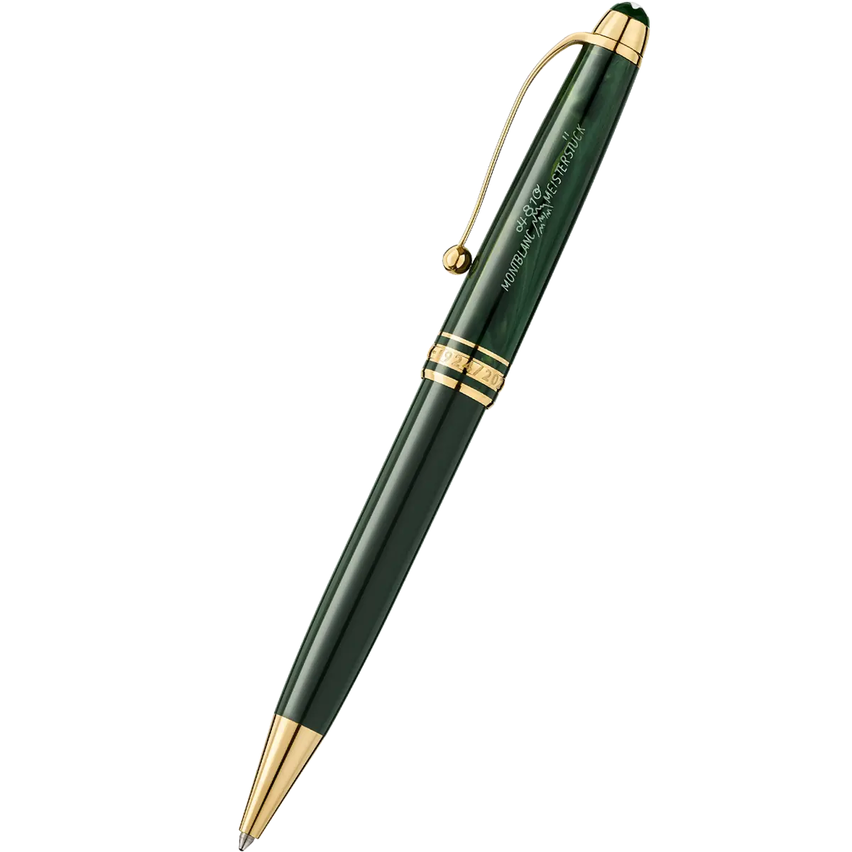 Montblanc Meisterstuck Ballpoint Pen - 164 The Origin Green
