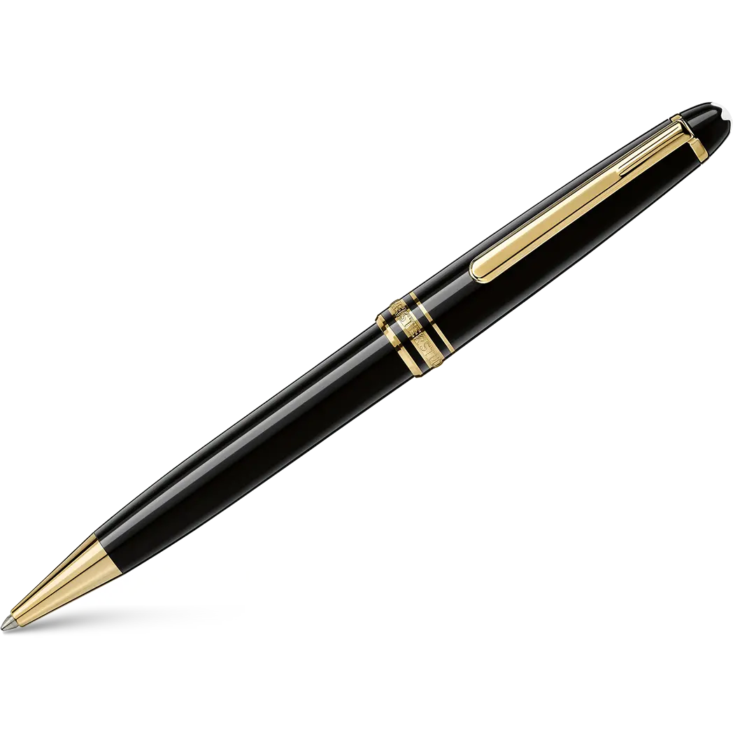 Montblanc Meisterstuck Ballpoint Pen - Black - Gold Trim - LeGrand - Pen  Boutique Ltd