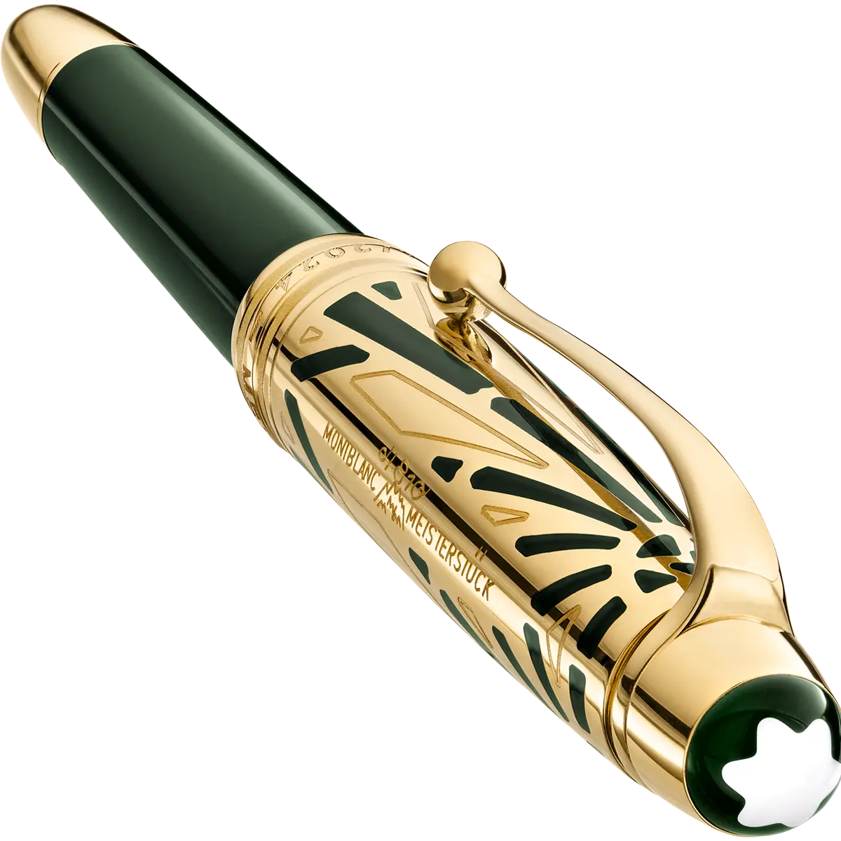 Montblanc Meisterstuck Fountain Pen - 145 The Origin Green - Doue Montblanc