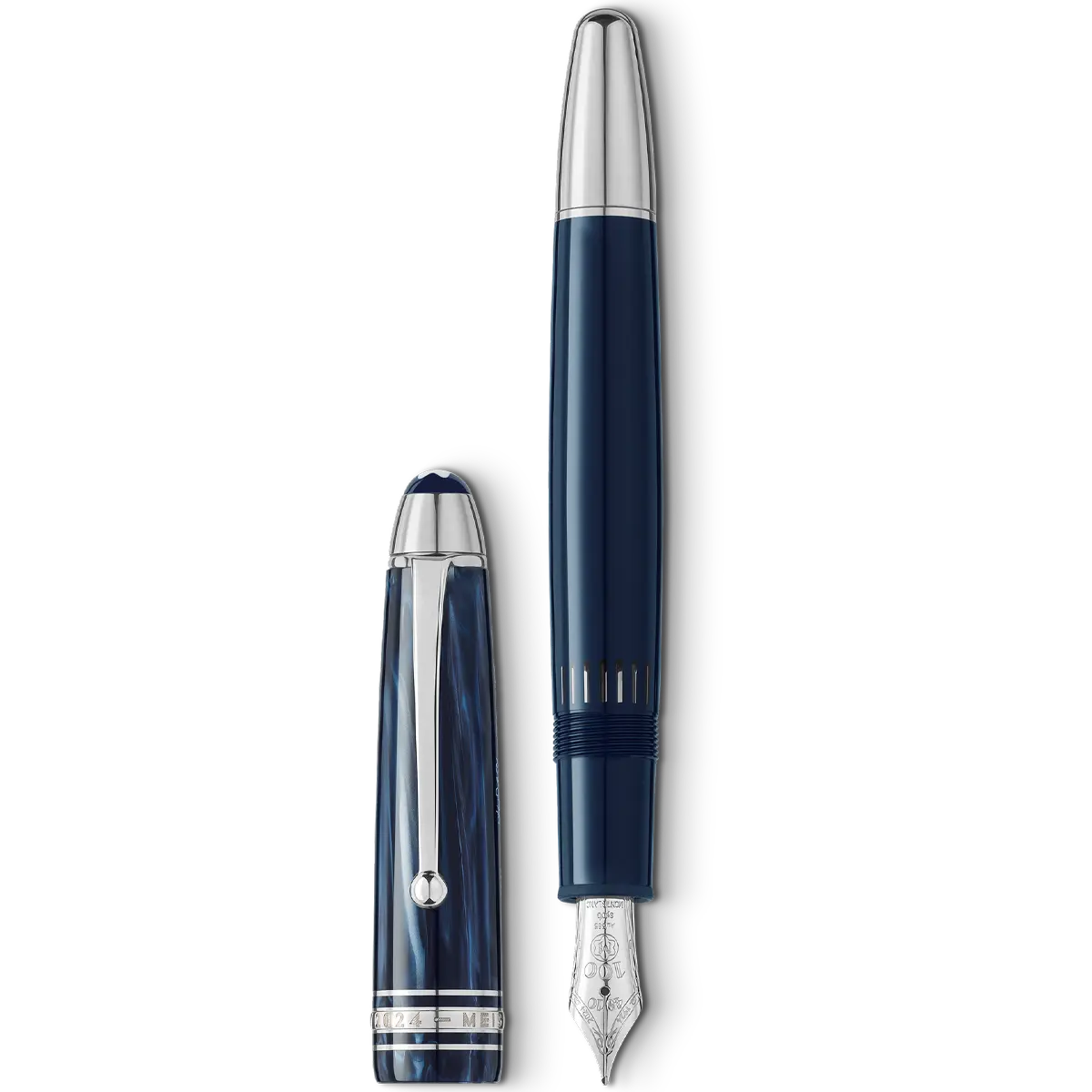 Montblanc Meisterstuck Fountain Pen - 146 The Origin Blue Montblanc