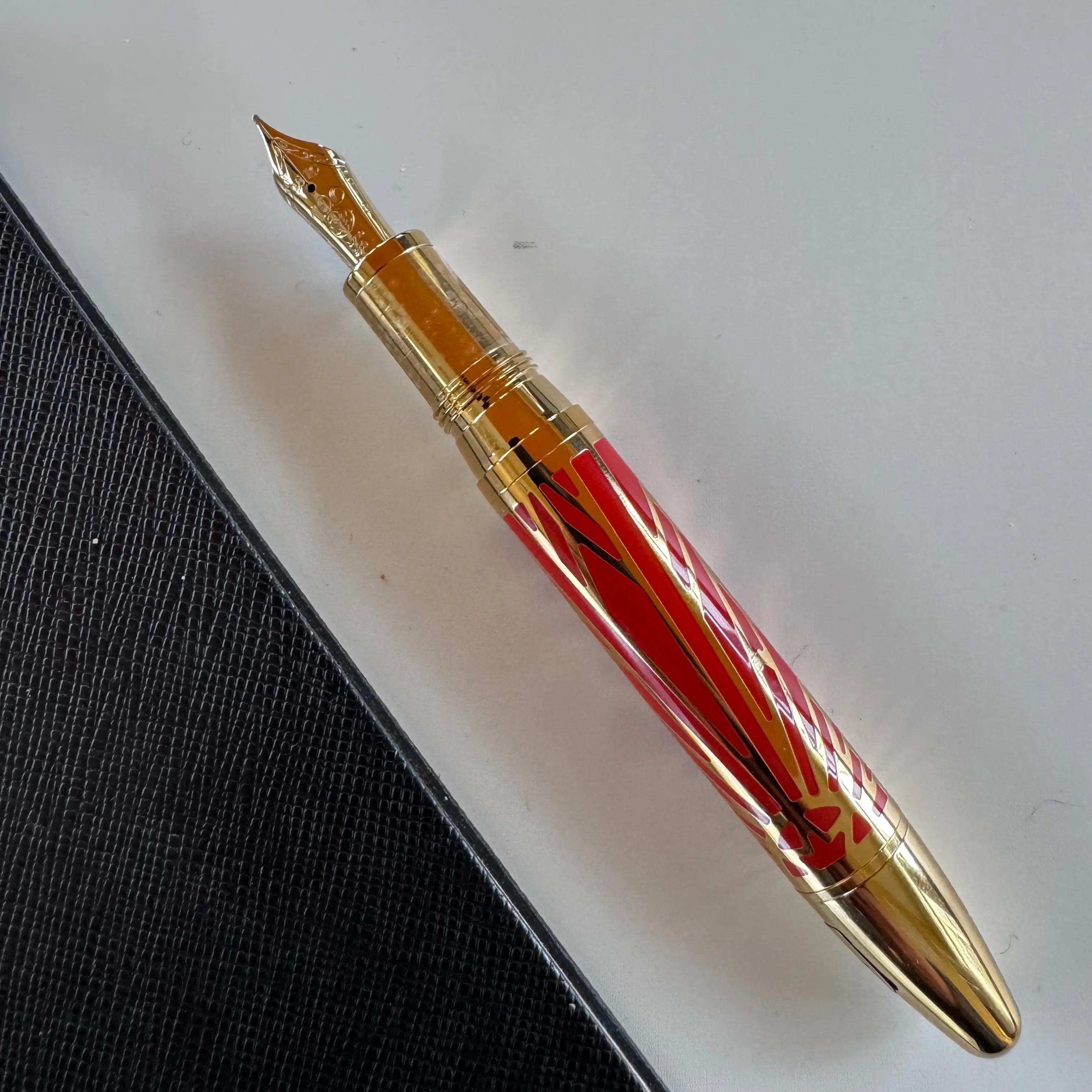 Montblanc Meisterstuck Fountain Pen - 146 The Origin Solitaire Coral Montblanc