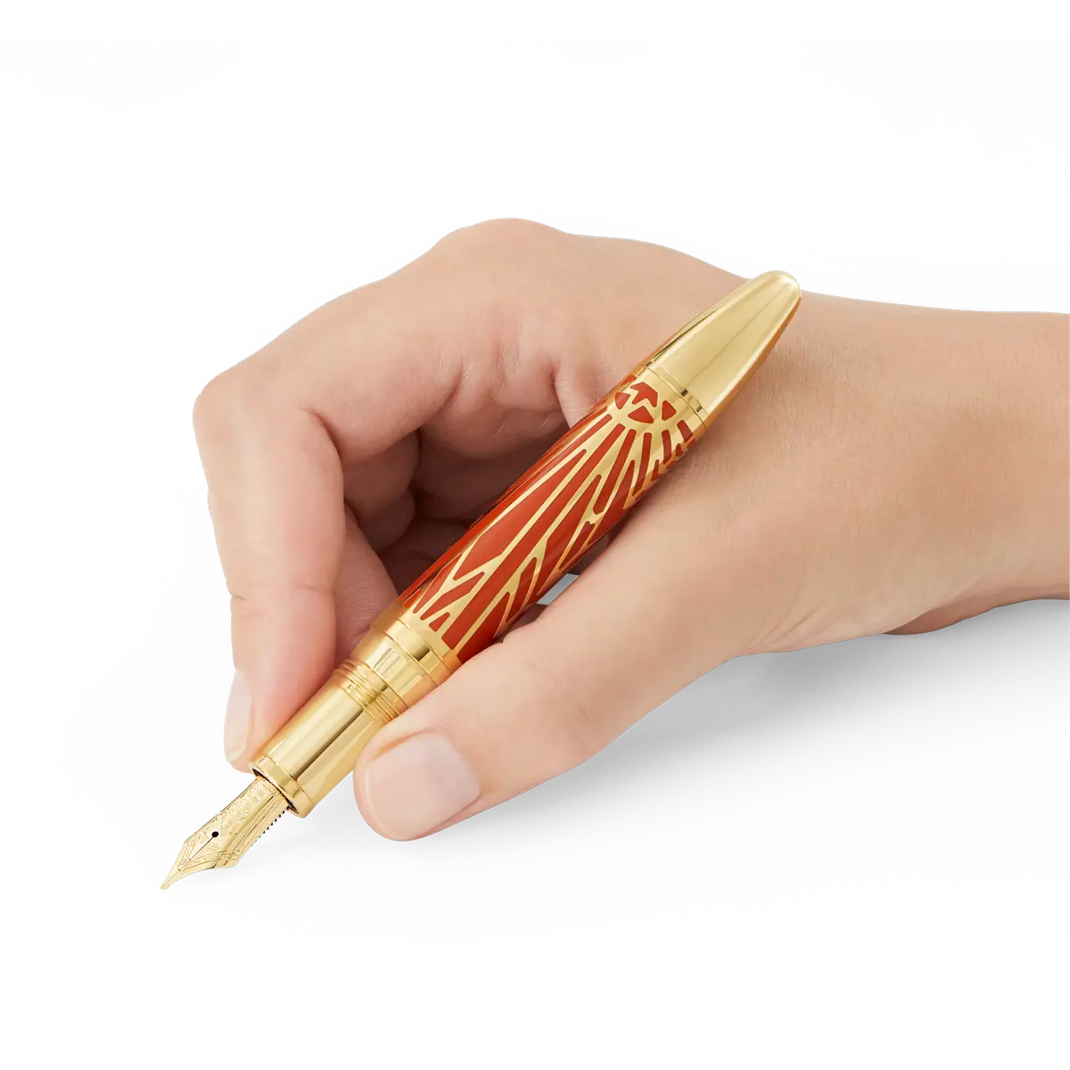 Montblanc Meisterstuck Fountain Pen - 146 The Origin Solitaire Coral Montblanc