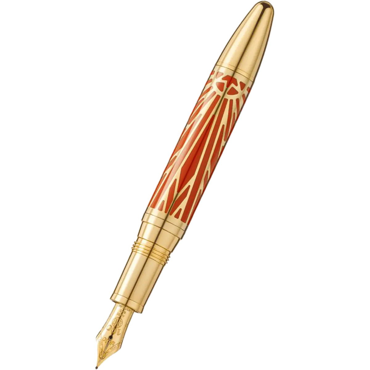 Montblanc Meisterstuck Fountain Pen - 146 The Origin Solitaire Coral Montblanc