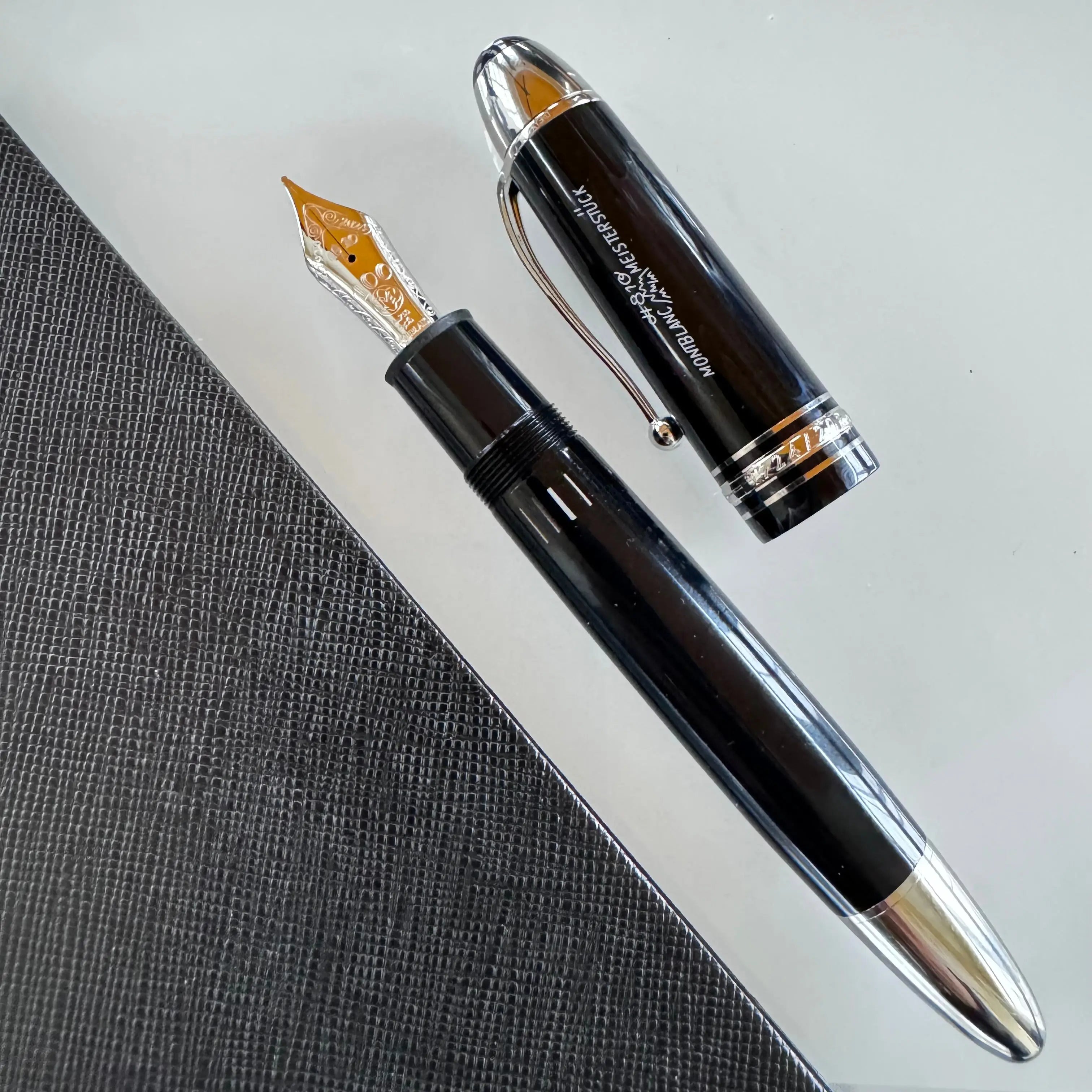 Montblanc Meisterstuck Fountain Pen 149 The Origin Black Medium Ni Pen Boutique Ltd