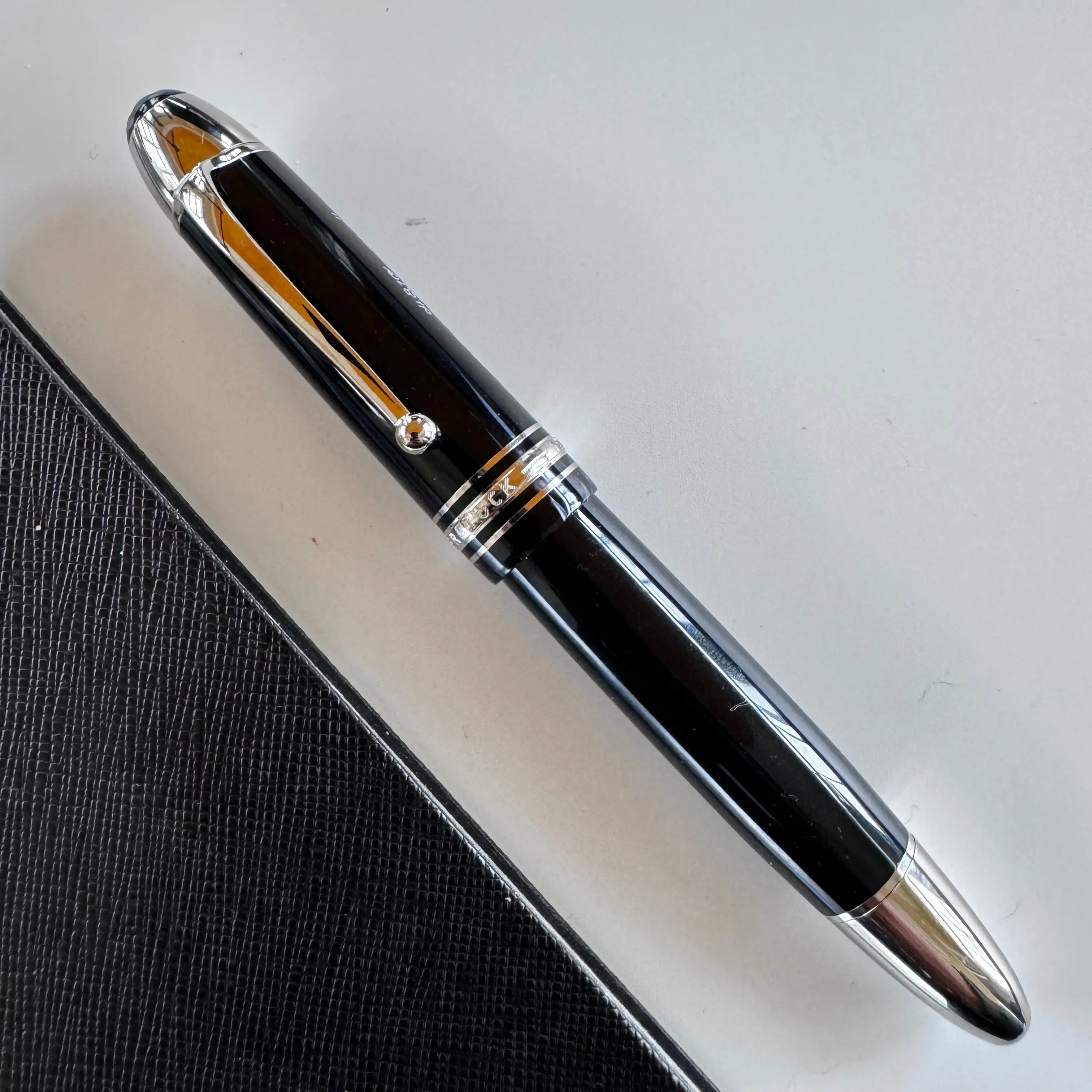 Montblanc Meisterstuck Fountain Pen - 149 The Origin Black - Medium Ni - Pen  Boutique Ltd