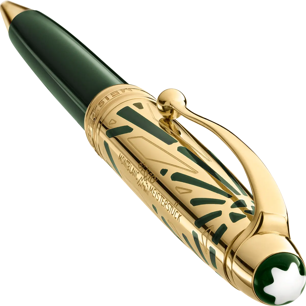 Montblanc Meisterstuck Rollerball Pen - 163 The Origin Green - Doue Montblanc