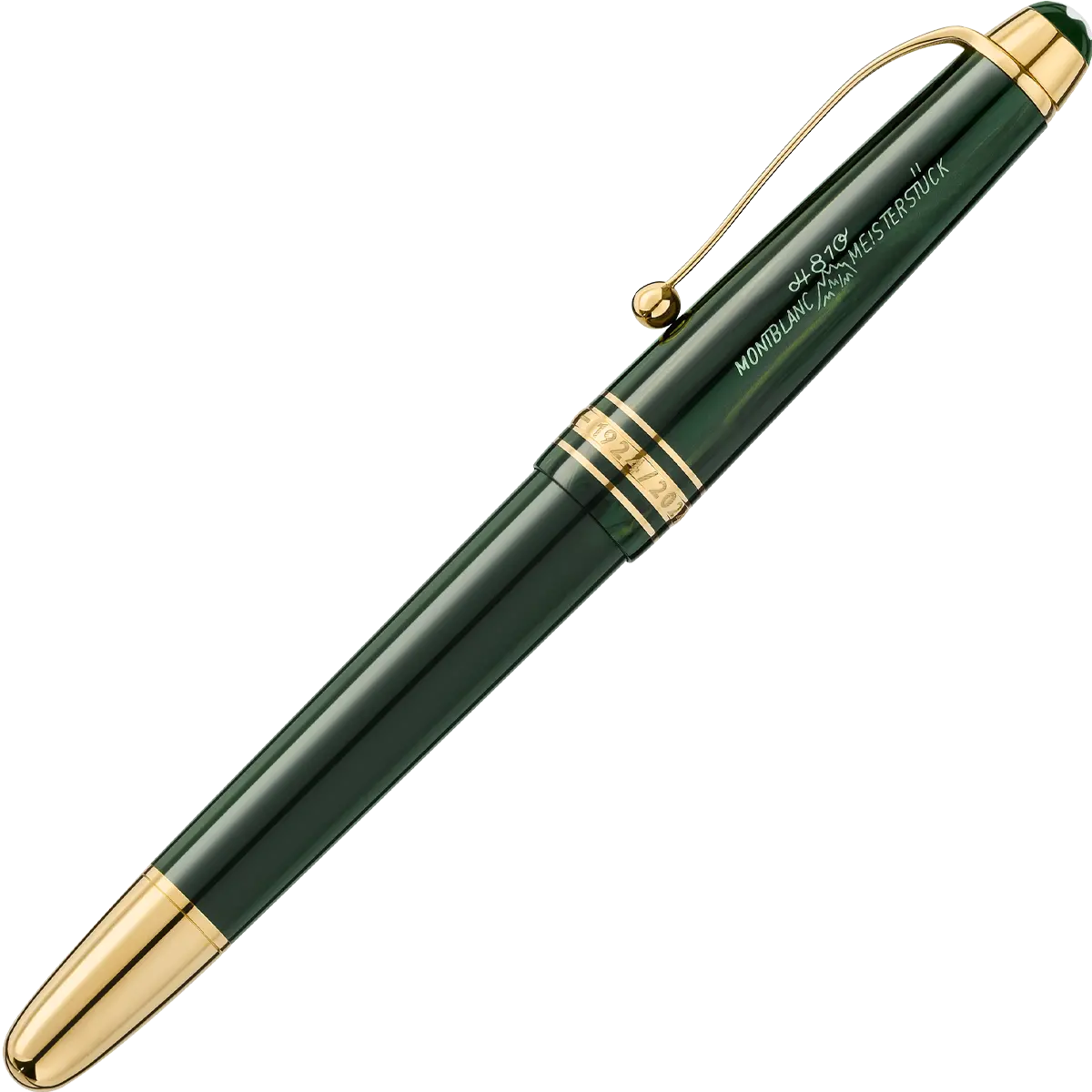 Montblanc Meisterstuck Rollerball Pen - 163 The Origin Green Montblanc