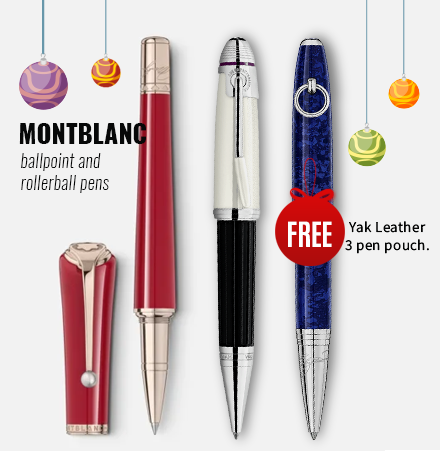 Montblanc ballpoint and rollerball pens