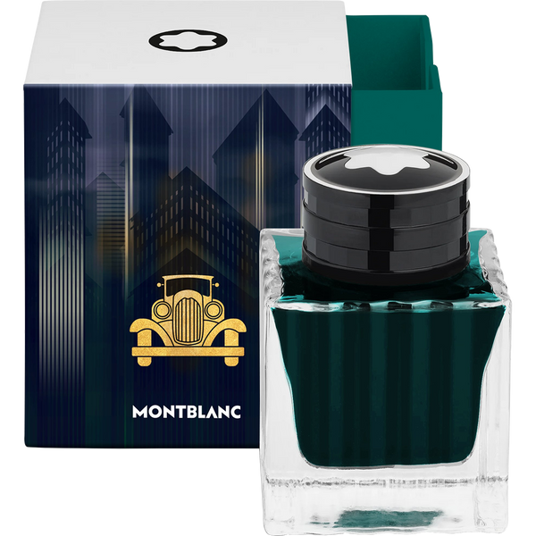 Montblanc Great Characters Ink Bottle - Great Gatsby Green - 50ml-Pen Boutique Ltd