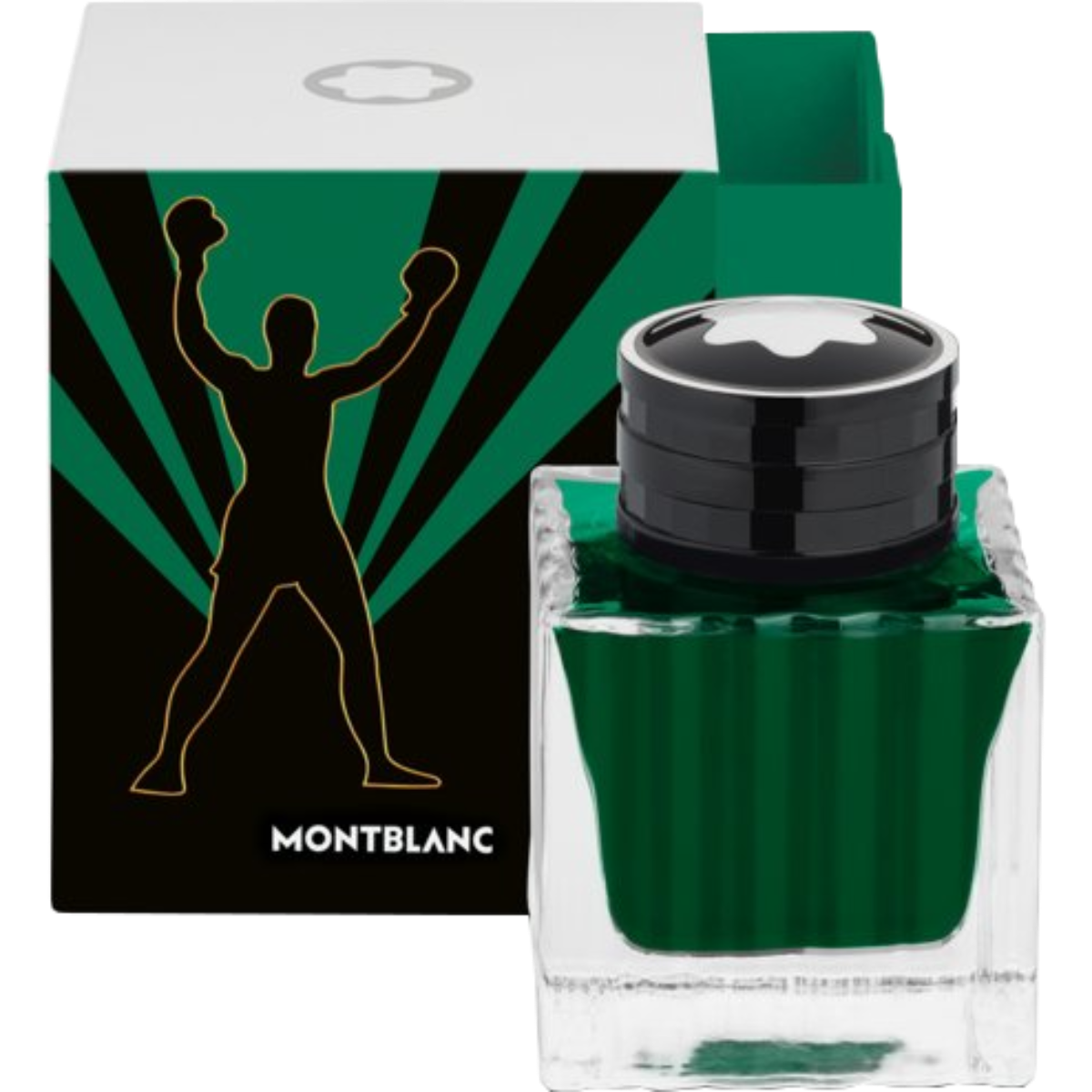 Montblanc Ink Bottle - Muhammad Ali - 50ml . Limited production-Pen Boutique Ltd