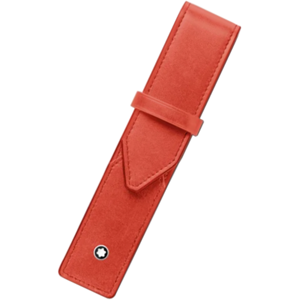 Montblanc Meisterstuck 1 Pen Pouch - Coral-Pen Boutique Ltd