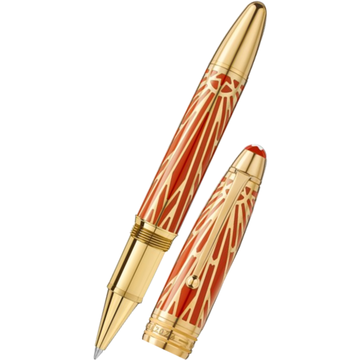 Montblanc Meisterstuck Rollerball Pen - 162 The Origin Solitaire Coral-Pen Boutique Ltd