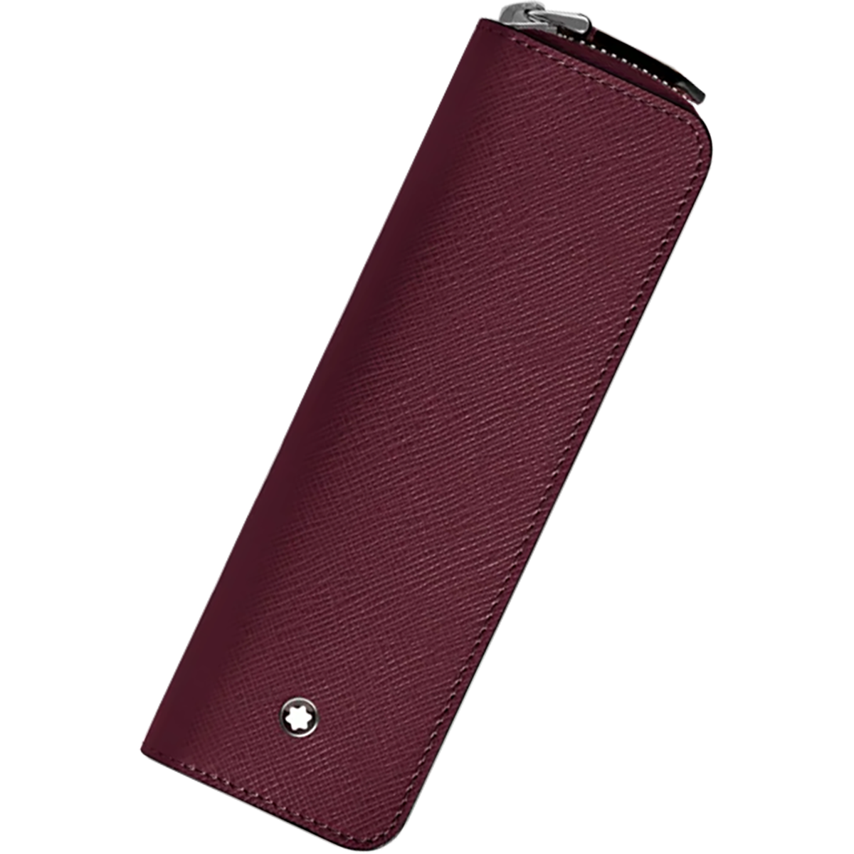 Montblanc Sartorial 1 Pen Pouch - Zipper Closure - Cassis-Pen Boutique Ltd