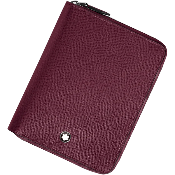 Montblanc Sartorial 5 Pen Pouch - Zipper Closure - Cassis-Pen Boutique Ltd