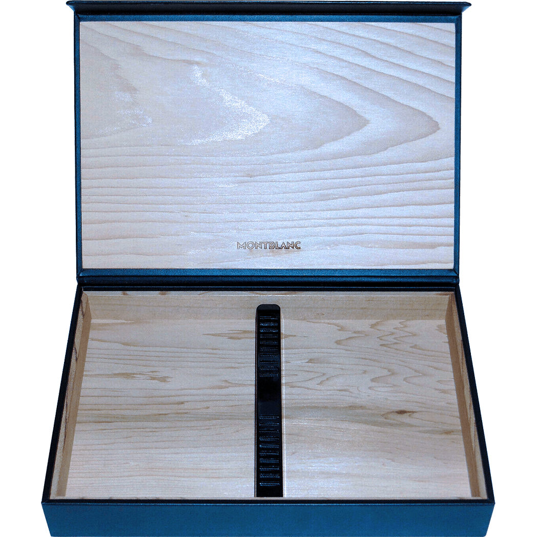 Montblanc Sartorial Travel Humidor - Cigar Accessories - Leather & Wood-Pen Boutique Ltd