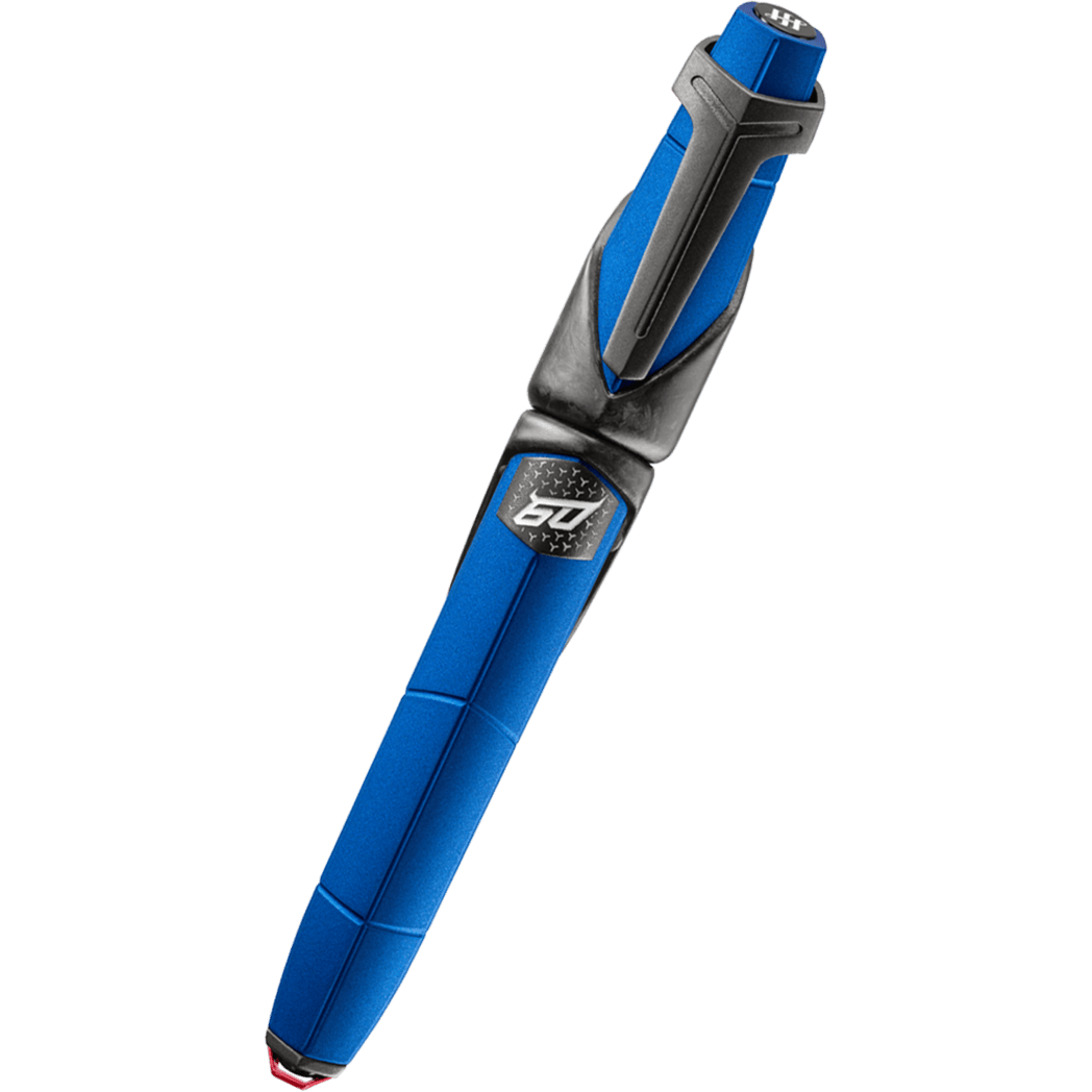 Montegrappa Automobili Fountain Pen - Lamborghini 60° - Blu Aegeus (Limited Edition)-Pen Boutique Ltd