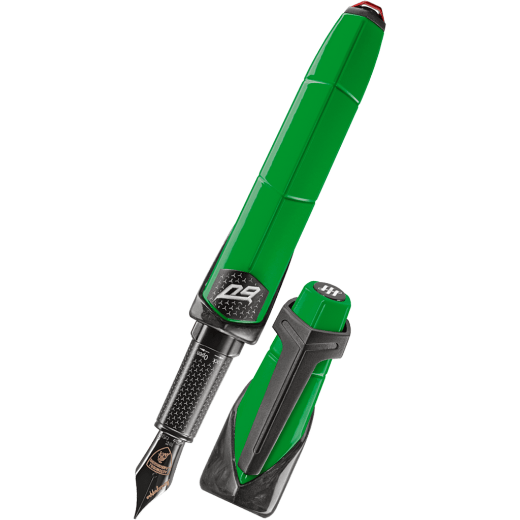 Montegrappa Automobili Fountain Pen - Lamborghini 60° - Verde Viper (L ...