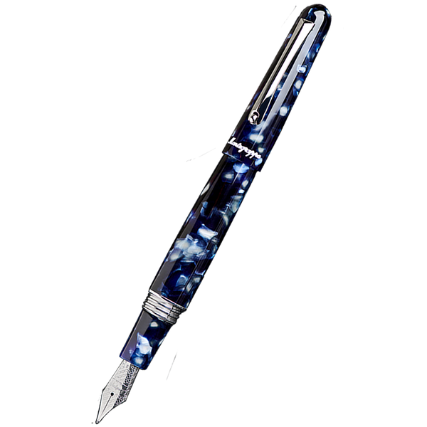 Montegrappa Elmo 01 Fountain Pen - Stonewash Blue (Limited Edition)-Pen Boutique Ltd