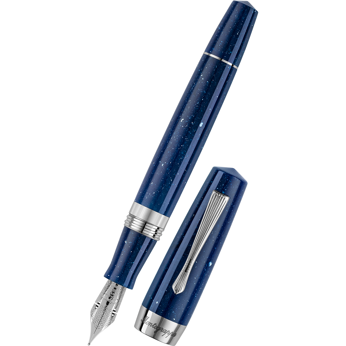 Montegrappa Elmo 02 Piston Plus Fountain Pen - Interstellar-Pen Boutique Ltd