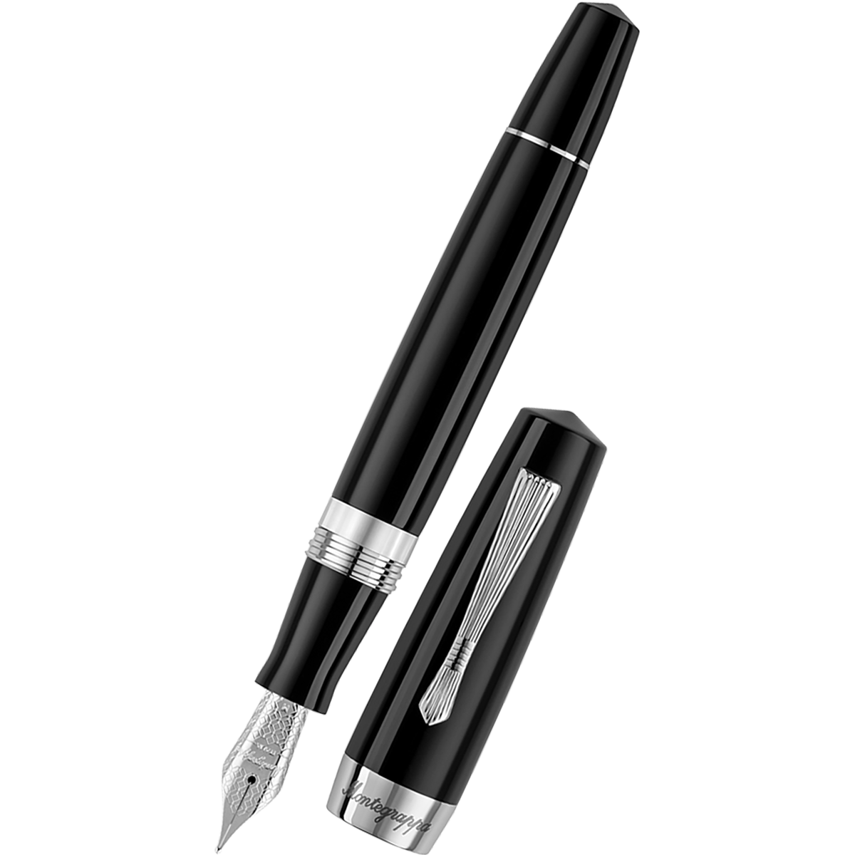 Montegrappa Elmo 02 Piston Plus Fountain Pen - Night-Pen Boutique Ltd