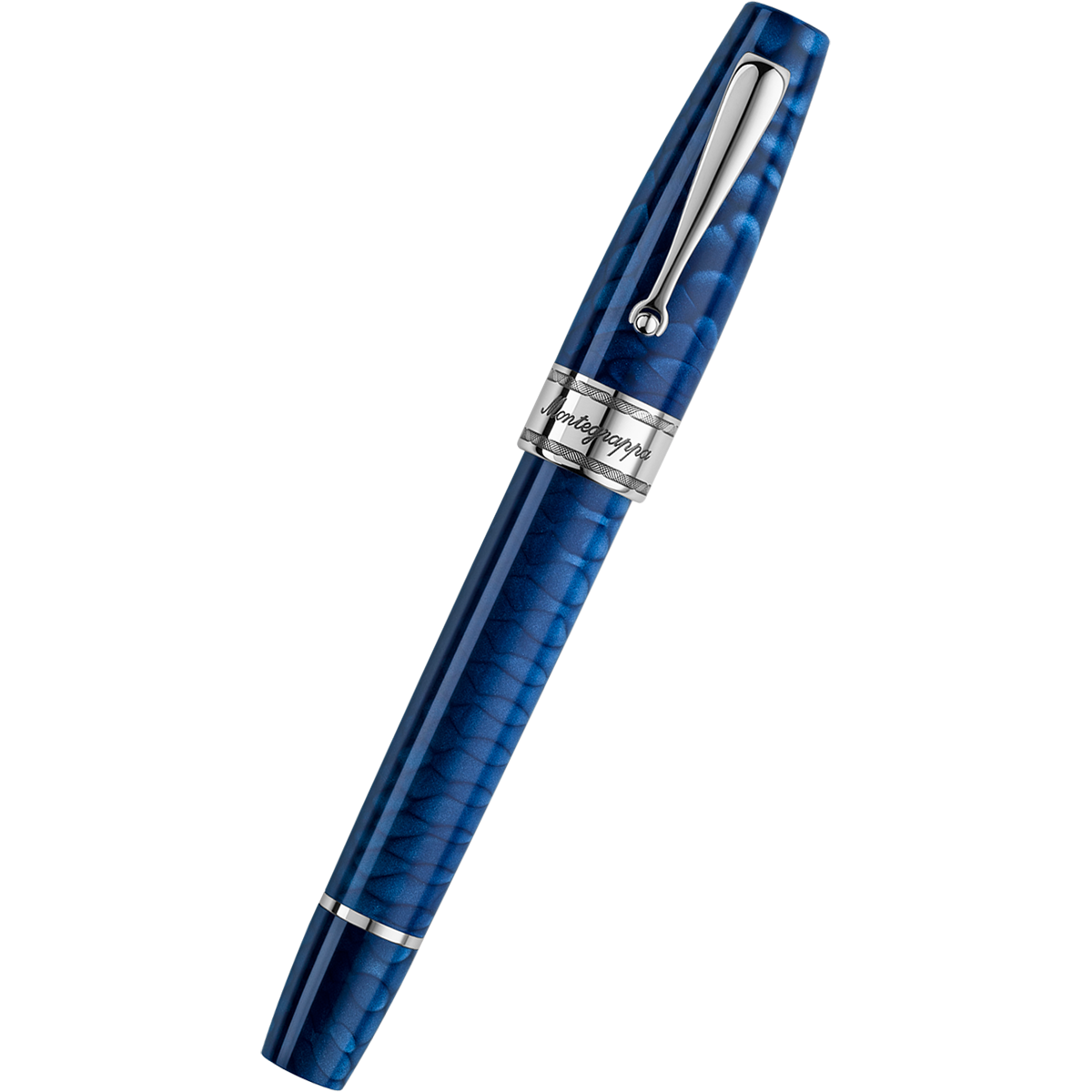 Montegrappa Limited Edition Fountain Pen - Regal Year Of The Dragon - Indigo Blue (Extra & Deluxe)-Pen Boutique Ltd