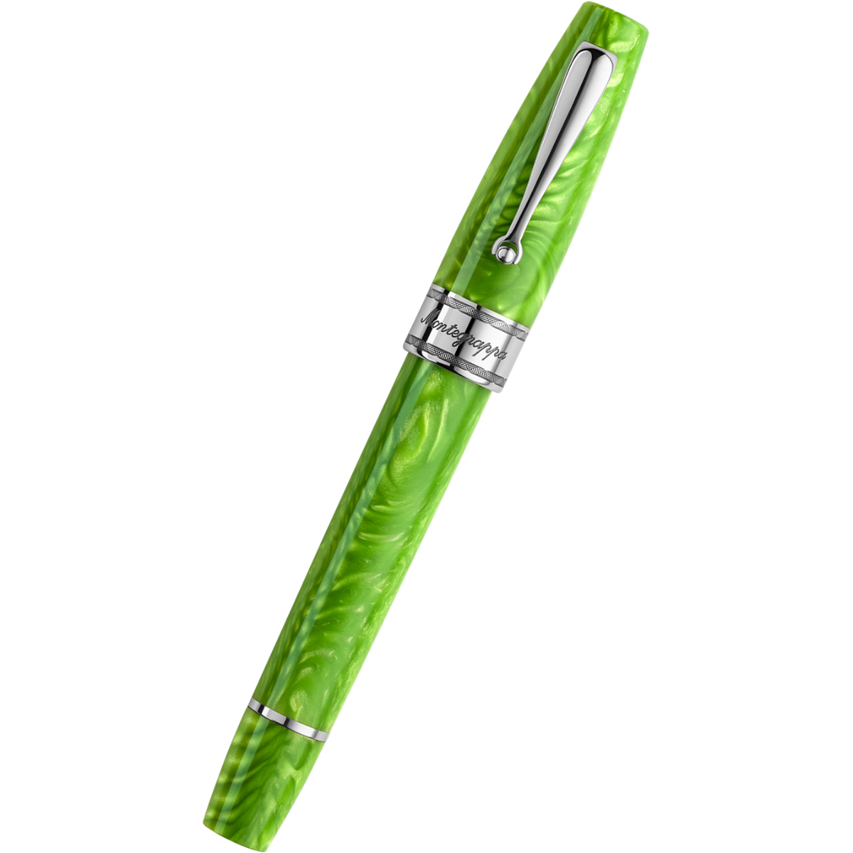 Montegrappa Limited Edition Fountain Pen - Regal Year Of The Dragon - Mamba Green (Extra & Deluxe)-Pen Boutique Ltd